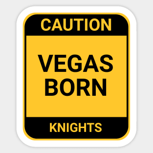 VEGAS BORN Sticker